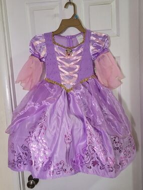 Disney Lavender and Pink Rapunzel Princess Dress 4-5